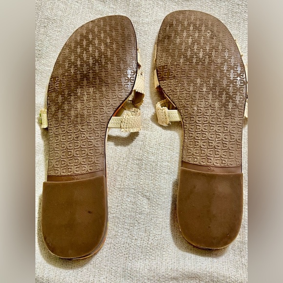 NEW Sam Edelman Bray Fray Wheat Weave Slide Sandals -Size 9.5 - Picture 5 of 8